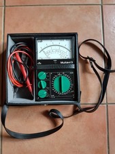Analog Multimeter Multavi 5 von Hartmann & Braun mit  Messkabel undTasche  top!