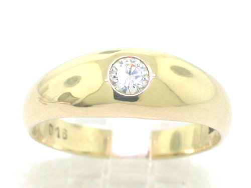 Brillant solitär ring 585 - ring,