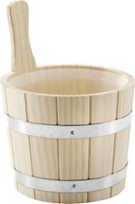 Sauna Holzbottich mit