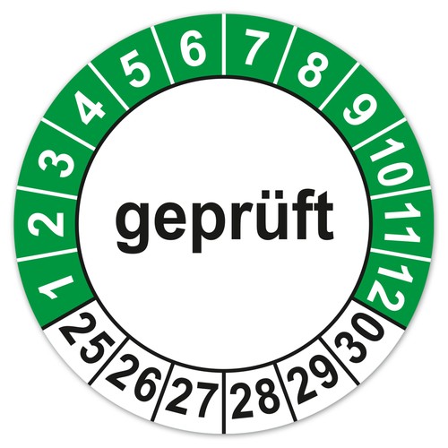 Prüfplaketten geprüft - prüfplaketten,