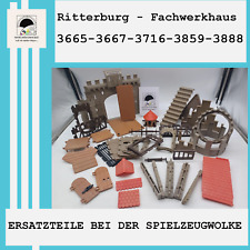 Playmobil / Ritterburgen - Fachwerkhaus -  Ersatzteile 3665-3667-3716-3859-3888