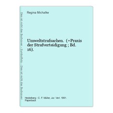 Umweltstrafsachen. (=Praxis