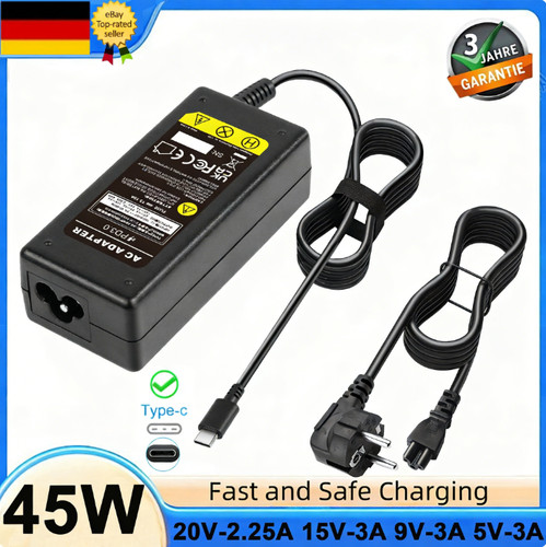 45w usb typ netzteil - typ,