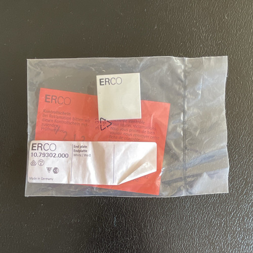 Erco endplatte end - erco, plate