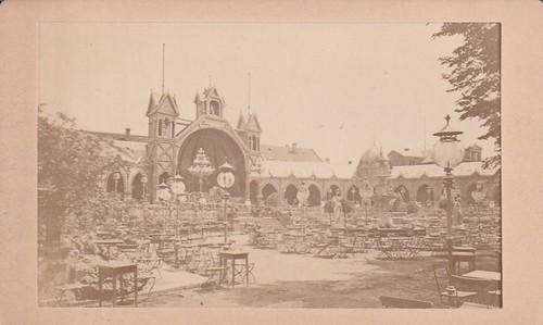 Cdv foto 1875 tivoli in - um, "tivoli