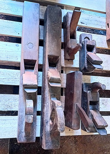 Konvolut alte holzhobel - holzhobel, aus