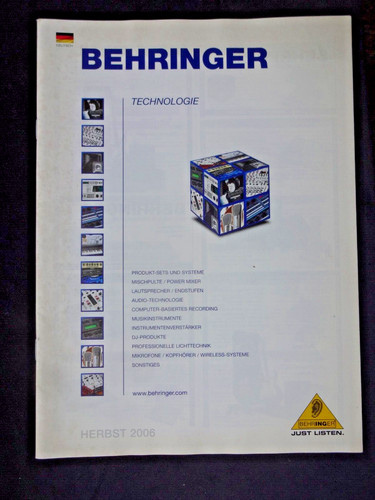 Behringer 2006 - behringer,