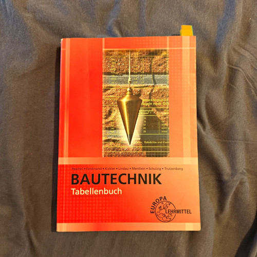 Tabellenbuch bautechnik - bautechnik, –