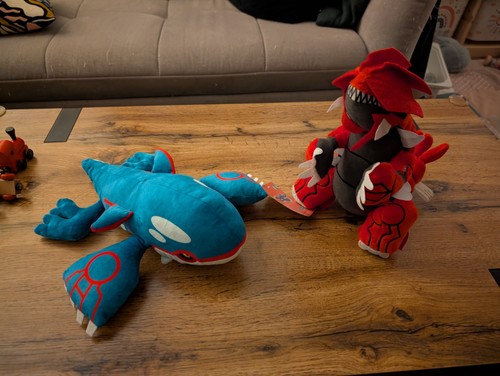 Pokémon plush groudon und - pokémon,