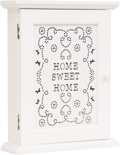 Schlüsselschrank Holz Weiß