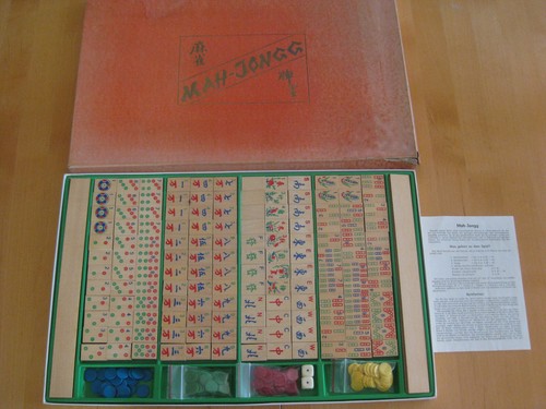 Mahjong vintage rare spiel - mahjong,