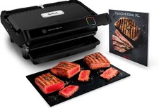 Kontaktgrill Tefal OptiGrill Elite XL, Schwarz, 16 Programmen und Display