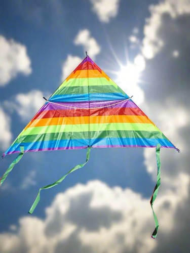 Dreiecksdrachen bunte