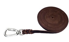 Hundeleine Schleppleine Leder
