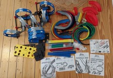 Darda Bahn  Auto Rennbahn mit vielen Schienen Geraden Kurven Loopings Anleitung