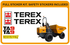Terex TA9 Dumper Aufkleber