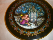 Heinrich Villeroy & Boch Märchen aus dem alten Russland " Morozko" Wandteller