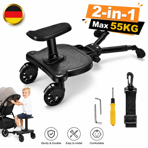 Buggy board mit sitz - board,