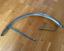 Peugeot 28" Straßen-Rennrad Vorderrad Schutzblech Chrom Vintage