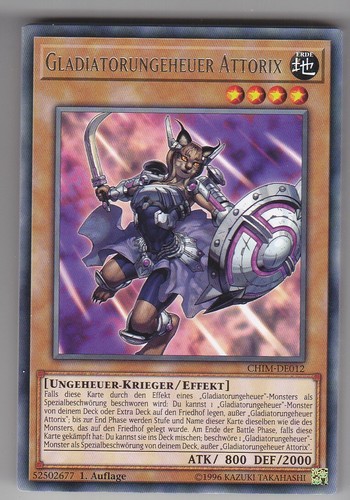 Oh gladiatorungeheuer - yu-gi-oh,