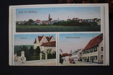 AK Roth am Sand bei Nürnberg Schloss Städlerstrasse 1914 Gasthaus Pühler