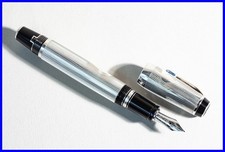 SELTENER Montblanc BOHEME Arabesque Azur 925 Füllfederhalter mit M Gold Feder