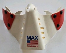NEW OLD STOCK WEISS/ROT ORIGINAL BARUFFALDI MAX CLASSIC MX GESICHTSMASKE MOTOCROSS BMX