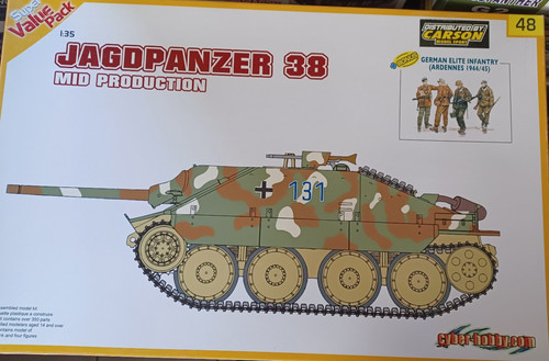 Cyber hobby jagdpanzer 38 - cyber-hobby,