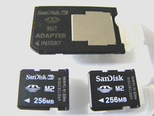 2 X 256MB Memory Stick Micro