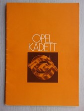OPEL KADETT Range orig 1977 UK