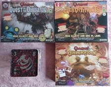 QUARRIORS! + ERWEITERUNGEN von WIZKIDS, ENGLISCH, Sehr guter Zustand