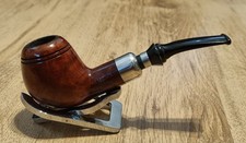 014 - Vauen designed by C. Barontini 925 Silber - Pfeife Pipa 烟斗 - 9mm gefiltert