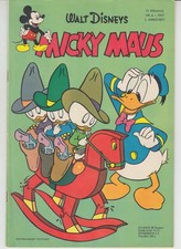 Micky Maus 1957 / Nr. 6  (Zust. 1/1-)  Originalheft !!!