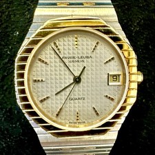 Original FAVRE LEUBA Luxus Uhr, selten, Edelstahl / Gold