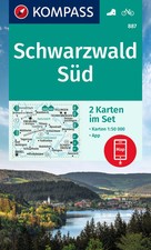 KOMPASS Wanderkarten-Set 887
