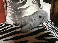 Plüschtier Baby Robbe Stofftier Schmusetier