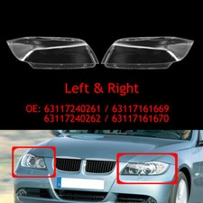 2x Klar Scheinwerferglas