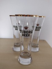Tuborg beer Bierglas 3 Stück