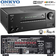 ONKYO TX-NR686 Network 7.2 Receiver THX Dolby ATMOS DTS:X WiFi Chromecast eARC