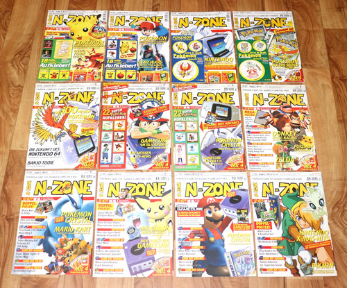 2001 zone magazine nintendo - 2001,
