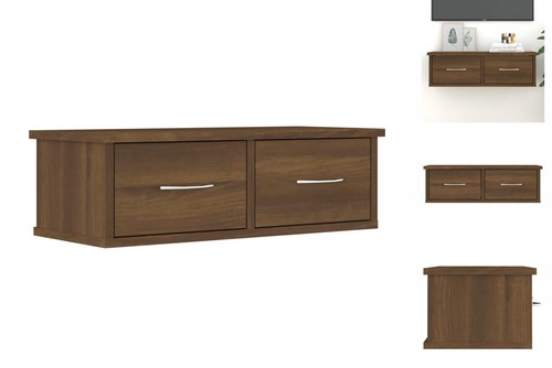Wandschrank braun eiche - tv-wandschrank,