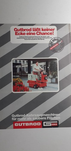Gutbrod kehrsaugmaschinen - gutbrod:,