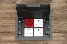 Bodentank Bodendose mit VDE