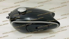 BMW R25/3 Stahl Schwarz lackierter Benzintank mit Chromdeckel
