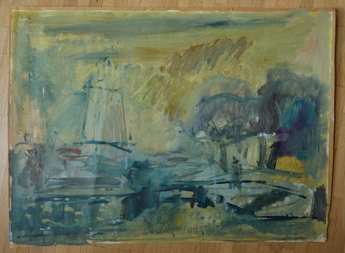 Expressionistisches gemälde - expressionistisches,
