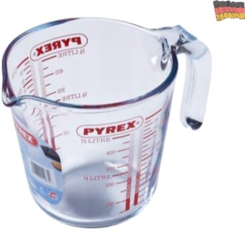 Glas messbecher mit - 0,5l,