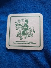 Bierdeckel 1988 Braunschweig Karneval - Wolters