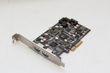 Asus 2-Port (2x extern) USB 3.0 + SATA 6G 2-Port (2x intern) PCIe x8 Karte U3S6