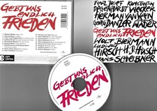 CD: GEBT UNS ENDLICH FRIEDEN mit WECKER/WADER, GEORG DANZER, UDO LINDENBERG U.V.