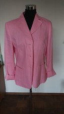Blazer Damen Montego 100 % Leinen Pink  NEU Gr. 40